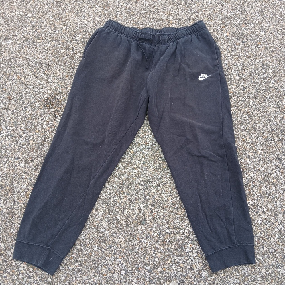 Nike Pants Mens XL Black DQ5191-010 Fleece Joggers Sweatpants Athletic Logo